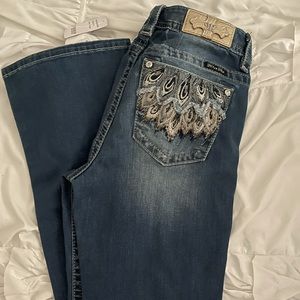 Size 29 Bootcut Miss Me jeans, PERFECT CONDITION!